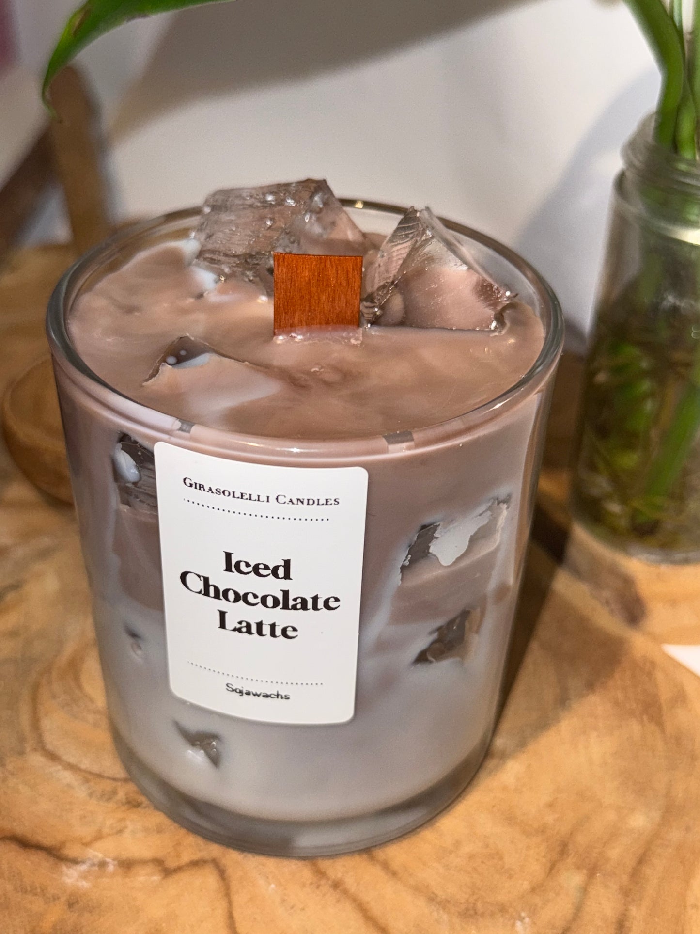 Iced Chocolate Latte Kerze