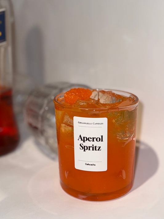 Aperol Spritz Kerze