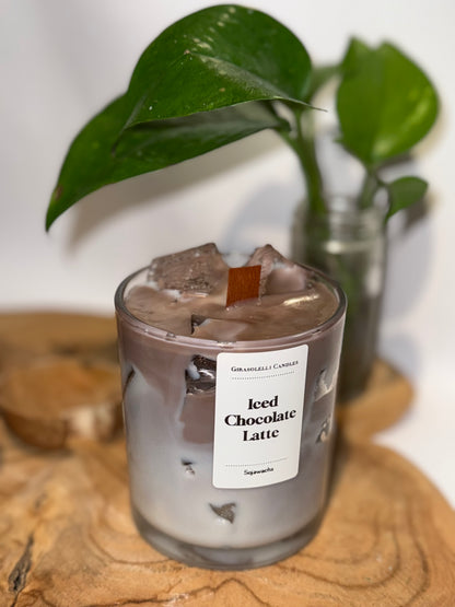Iced Chocolate Latte Kerze