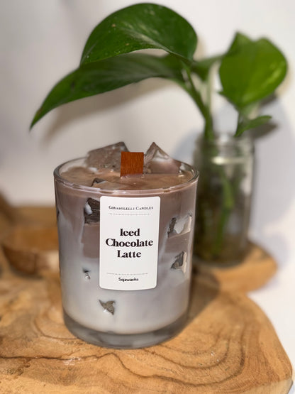 Iced Chocolate Latte Kerze