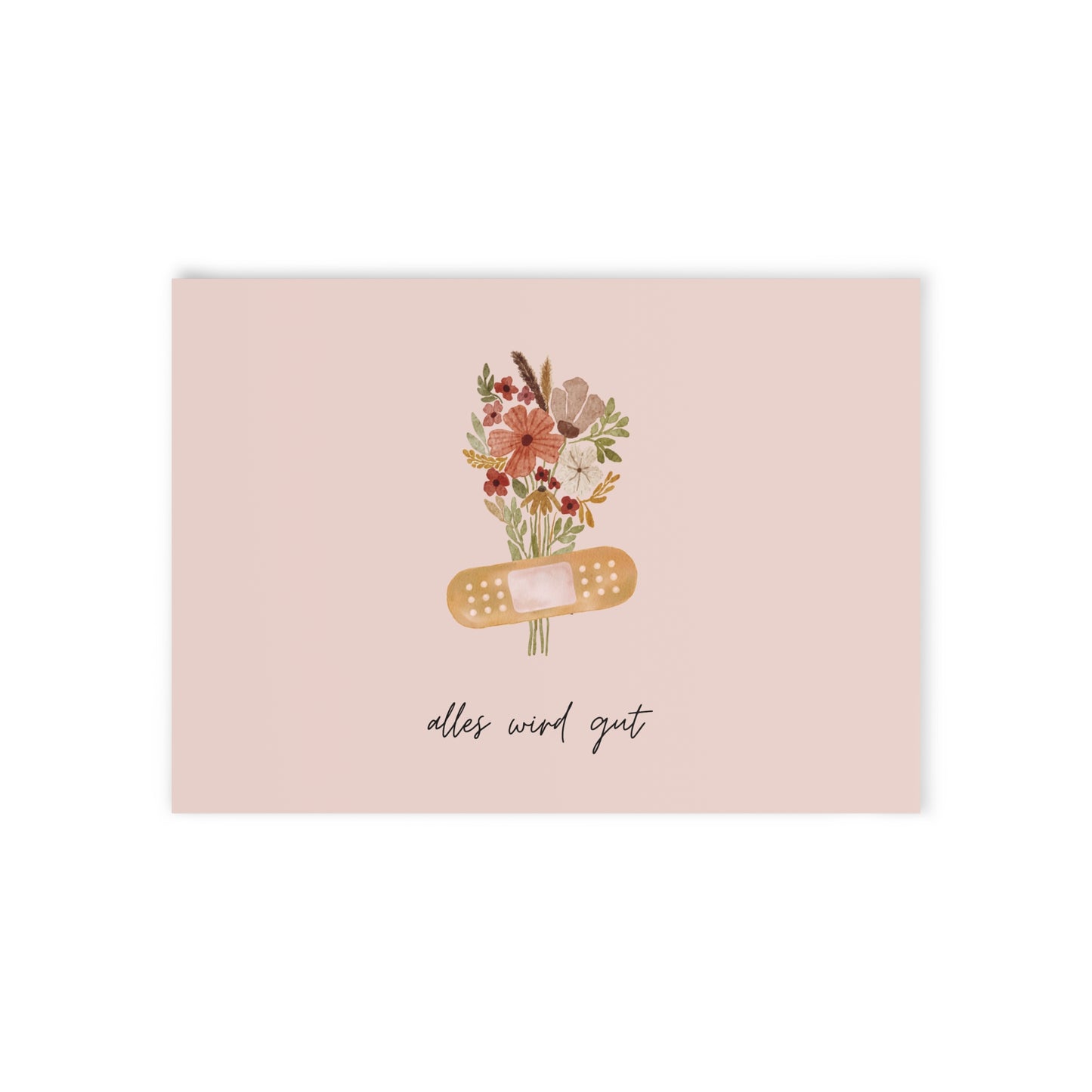 Karte „alles wird gut“