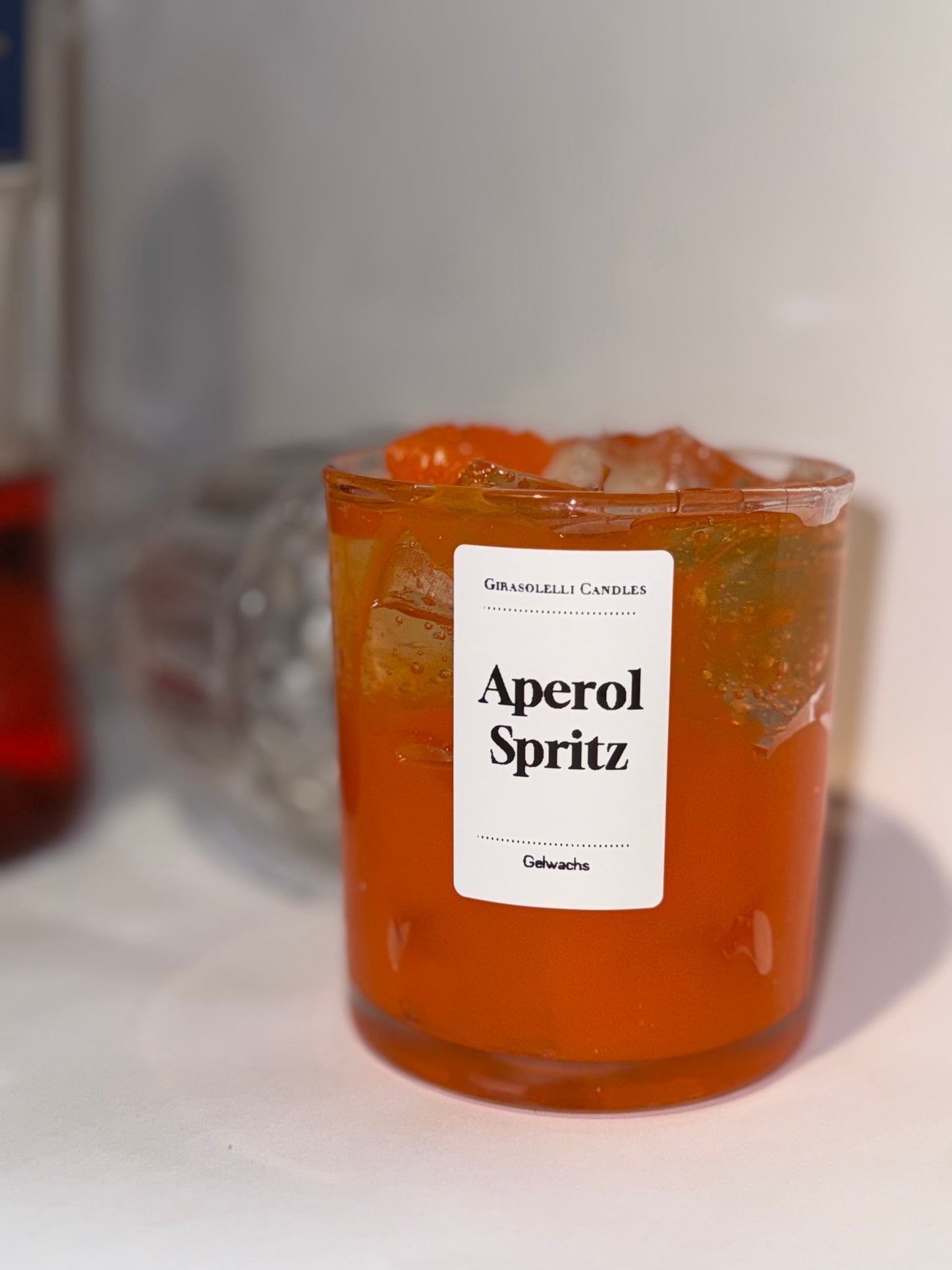 Aperol Spritz Kerze