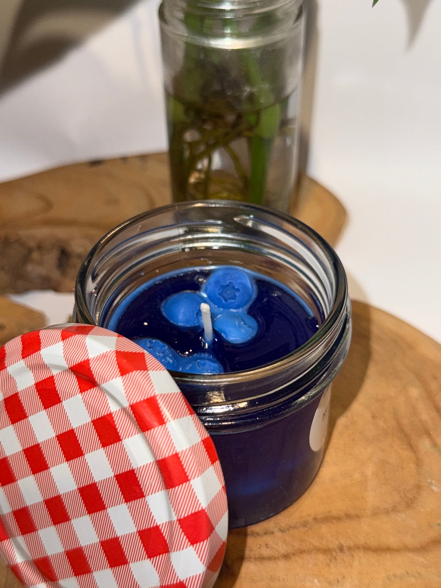 Wild-Heidelbeer Marmeladen Kerze