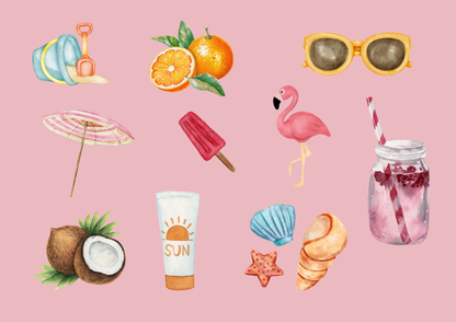 Grußkarte „Sommerliebe“