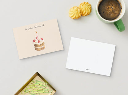 Grußkarte „Herzlichen Glückwunsch“