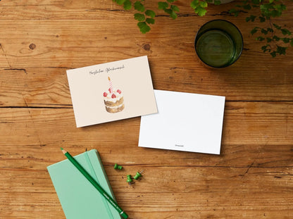 Grußkarte „Herzlichen Glückwunsch“