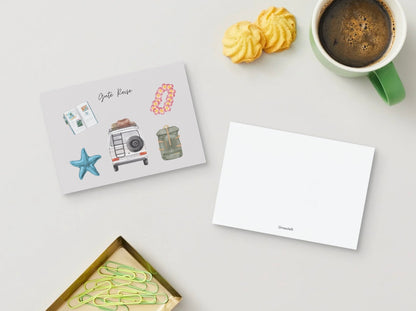 Grußkarte „Gute Reise“