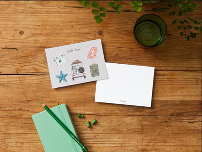 Grußkarte „Gute Reise“