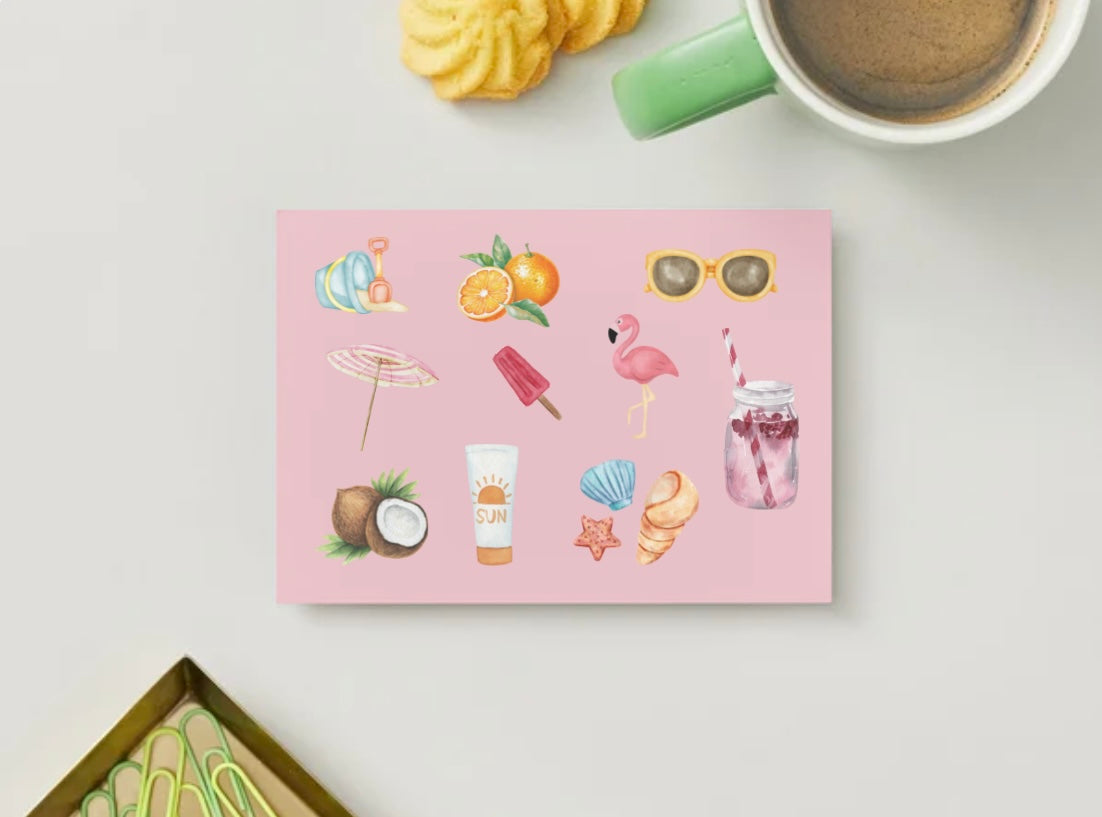 Grußkarte „Sommerliebe“